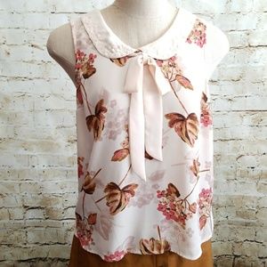 ▪LC▪Soft 🍑Peach🍑 Floral Top